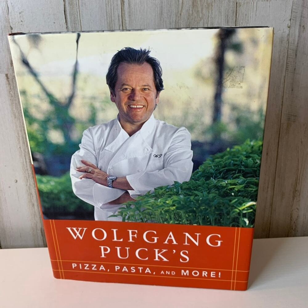 Wolfgang Puck’s Pizza, Pasta, and More! Hardcover Cookbook